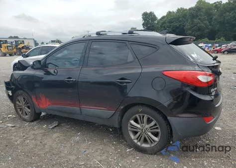 2014 Hyundai Tucson Gls from USA, damaged, VIN KM8JUCAGXEU936693